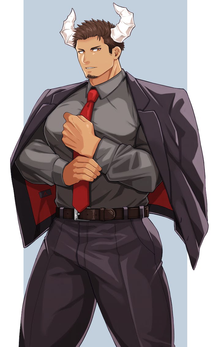 atlas vos (indie virtual youtuber) drawn by harada_(basashi)