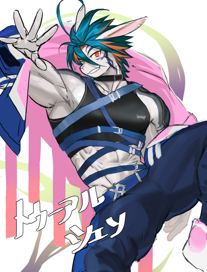 tu'er shen (tokyo afterschool summoners) drawn by ch1du