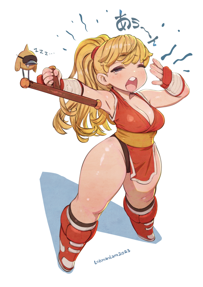 genryuusai maki (street fighter and 2 more) drawn by lokman_lam