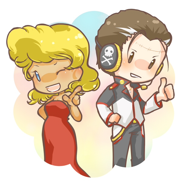 big al and sweet ann (vocaloid) drawn by momiji_rou