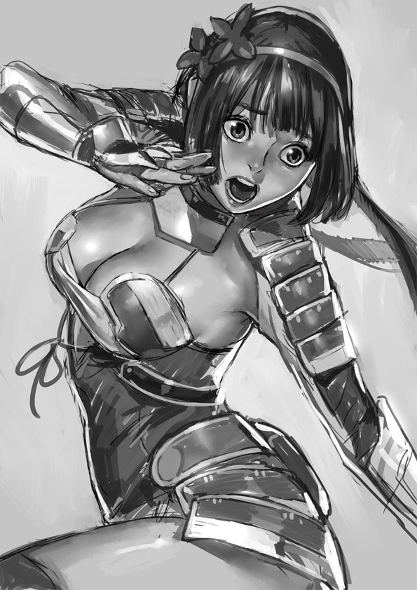 sengoku musou and 1 more drawn by mana30row