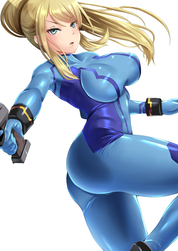samus aran (super smash bros. and 1 more) drawn by karinaga_raizan
