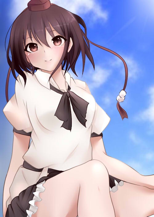 shameimaru aya (touhou) drawn by izanagi_k_(twilight_crow)