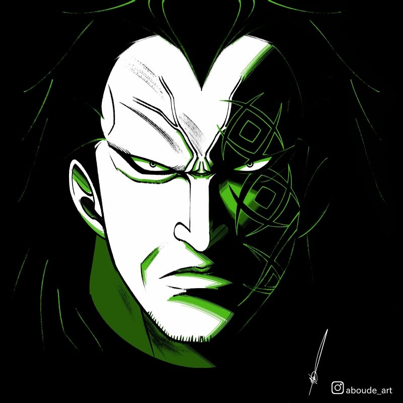 monkey d. dragon (one piece) drawn by aboude_art