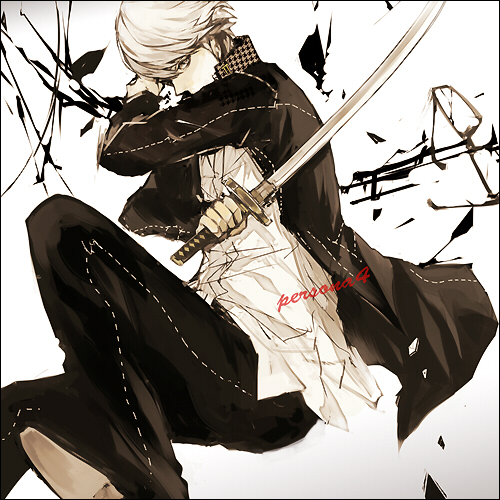 narukami yu (persona and 1 more) drawn by sagajima_(torikng)