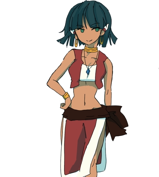 nadia la arwall (fushigi no umi no nadia) drawn by sawara_mahiru