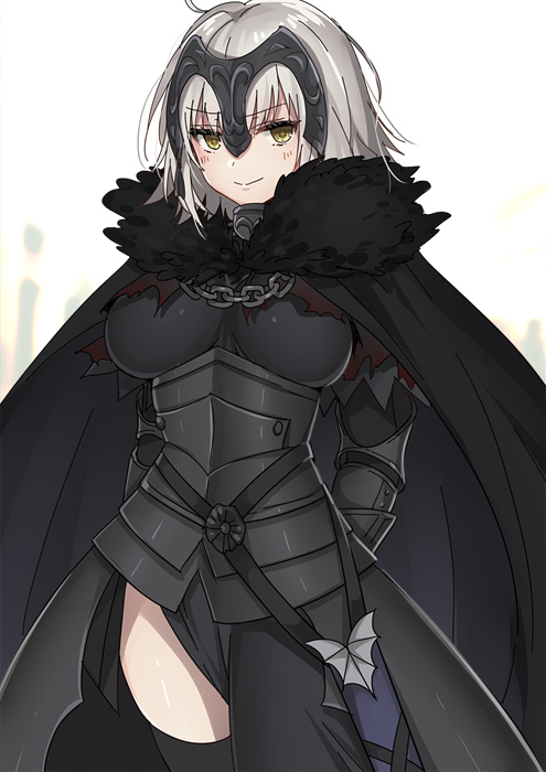 jeanne d'arc alter (fate and 1 more) drawn by awata_mokane