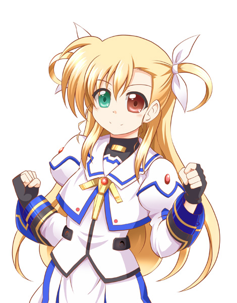 takamachi nanoha and vivio (lyrical nanoha and 3 more) drawn by azumaya_hironaru