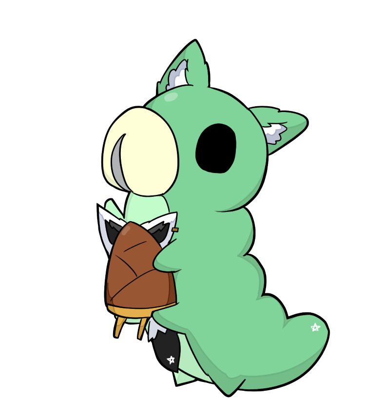 oruyanke and grub (hololive and 1 more) drawn by kuroshiro1011
