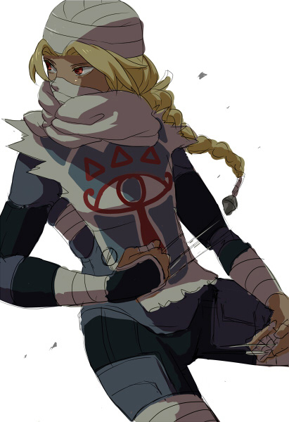 sheik (the legend of zelda and 1 more) drawn by o-yuki
