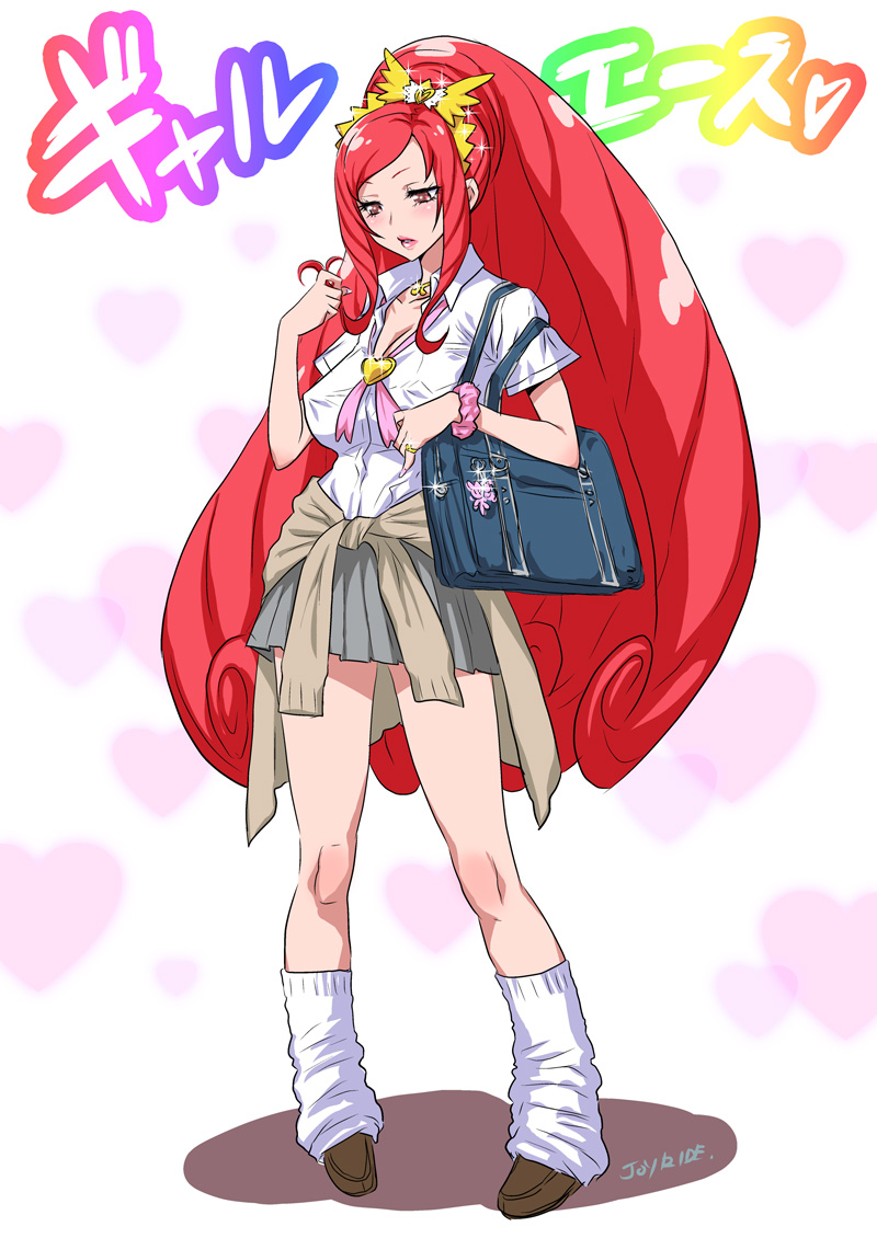 madoka aguri and cure ace (precure and 1 more) drawn by joy_ride