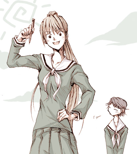 yamaguchi mami and tsukiyama minako (maria-sama ga miteru)