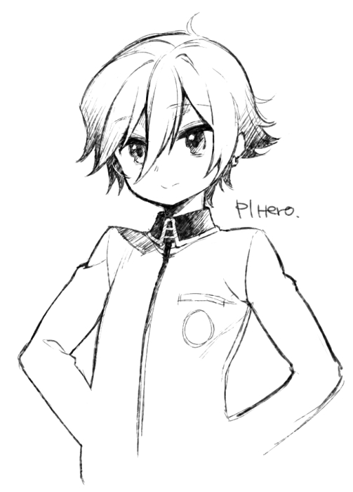 toudou naoya (persona and 1 more) drawn by tooru