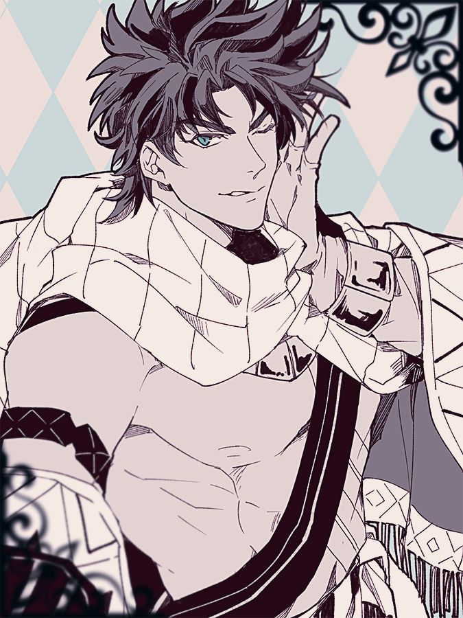 joseph joestar (jojo no kimyou na bouken and 1 more) drawn by kurosakiinu