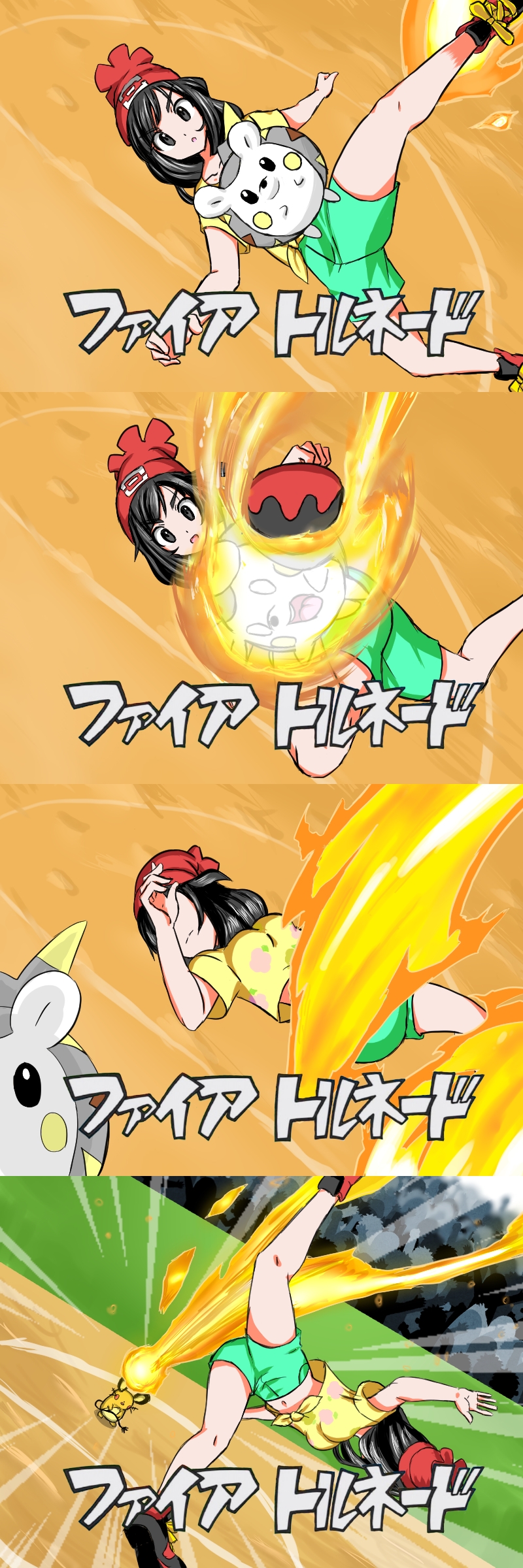 selene, dedenne, and togedemaru (pokemon and 2 more) drawn by solitaire_jand