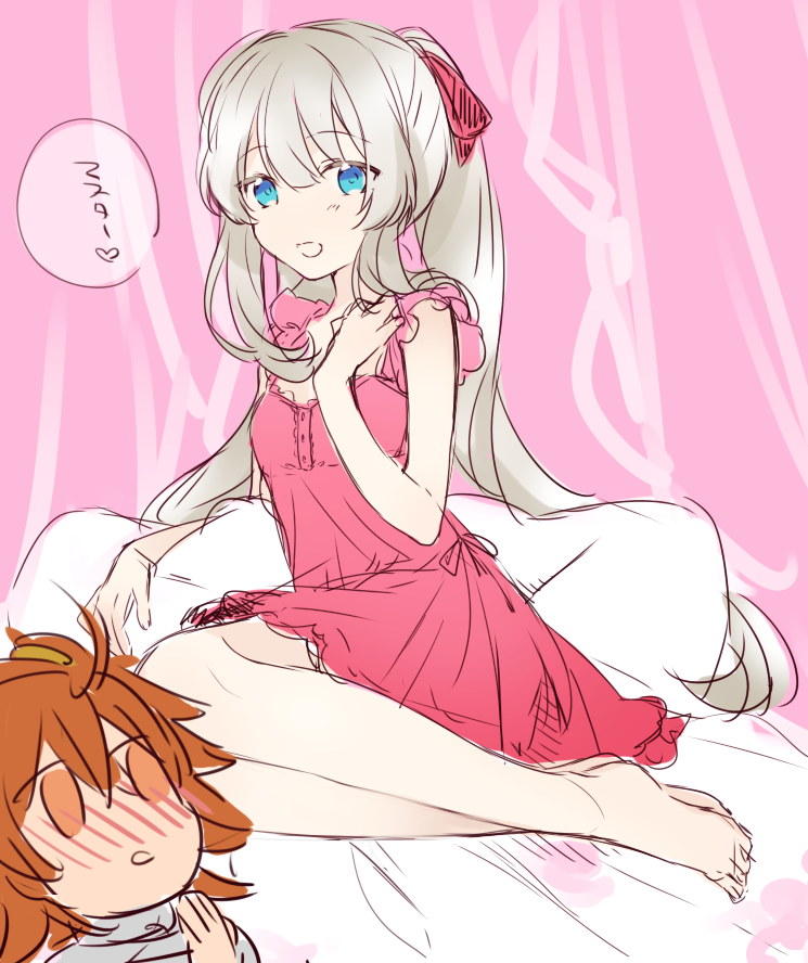 fujimaru ritsuka and marie antoinette (fate and 1 more) drawn by kan'yu_(citron_82)