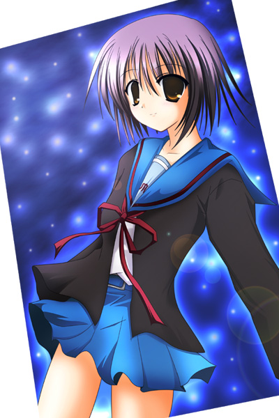 nagato yuki (suzumiya haruhi no yuuutsu) drawn by ayane_yuu_(iro_asobi)