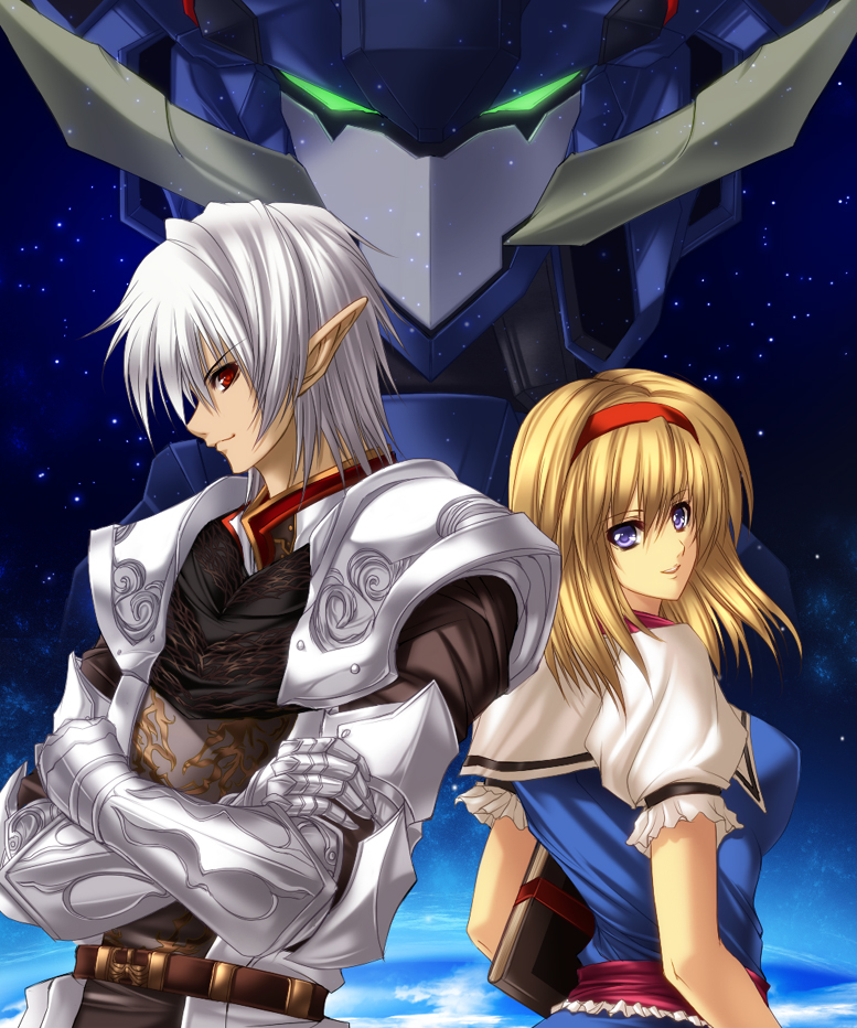 alice margatroid and buront (touhou and 2 more) drawn by juri_(shiningred)