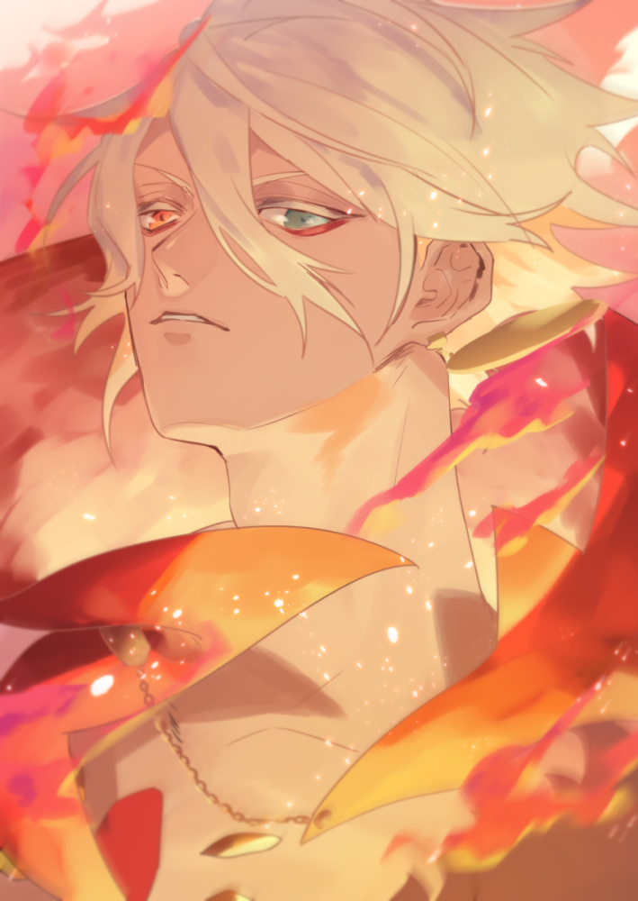 karna (fate and 7 more) drawn by ikeru_(iths0811)