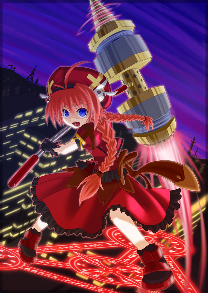 vita and graf eisen (lyrical nanoha and 1 more) drawn by xalien