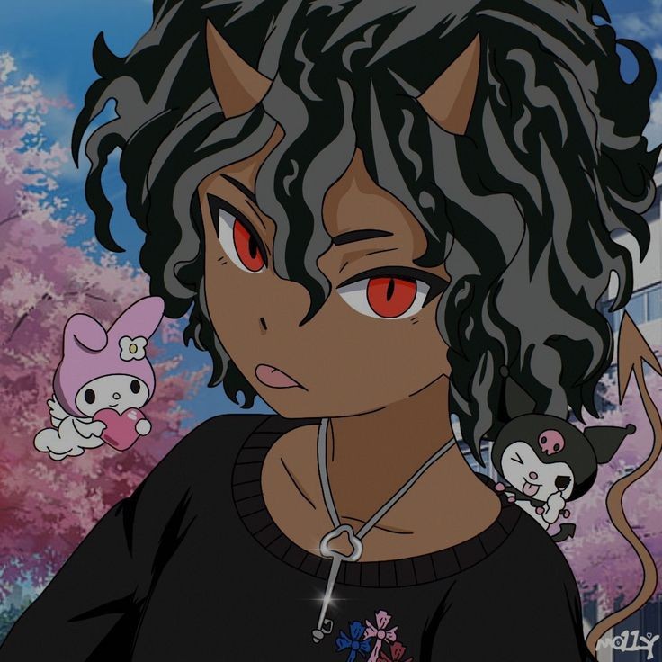 my melody and kuromi (sanrio and 1 more)