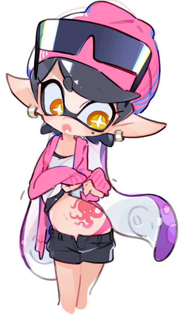 callie (splatoon and 1 more) drawn by amiami