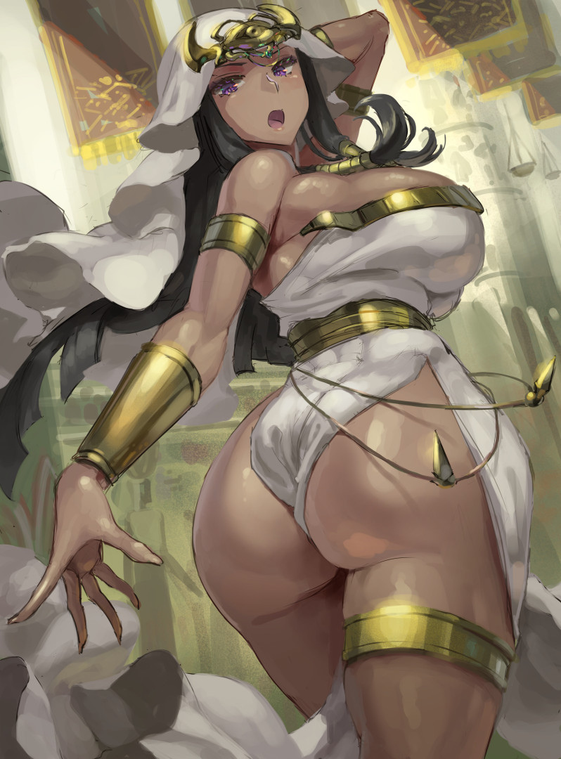 ishizu ishtar (yu-gi-oh! and 1 more) drawn by kazo_(kazozakazo)
