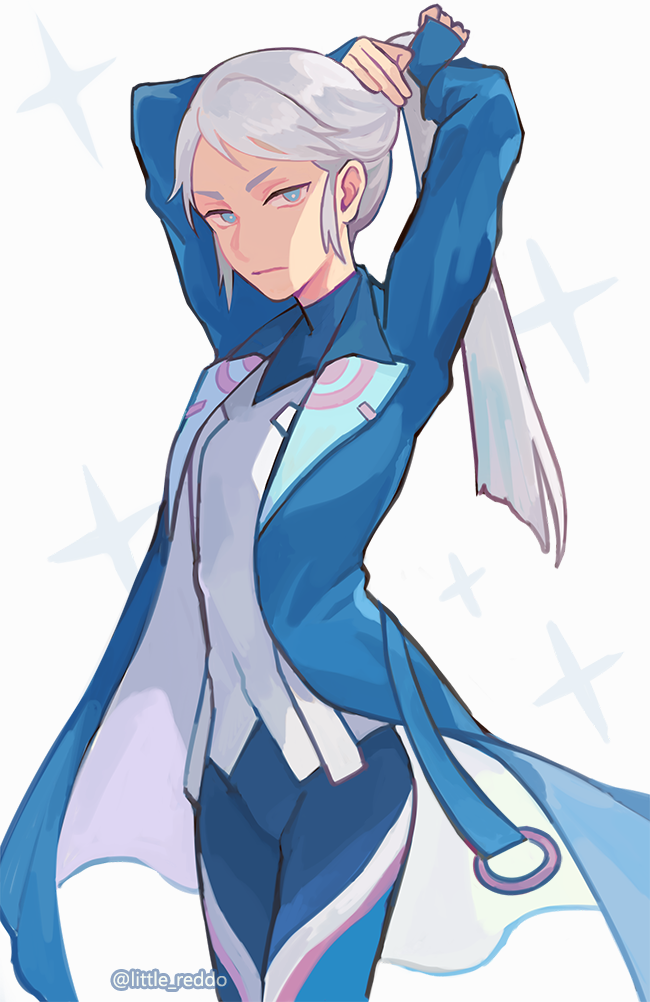 blanche (pokemon and 1 more) drawn by red_(little_reddo)
