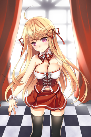 cinia pacifica (sword girls) drawn by tama_(tamatamo)