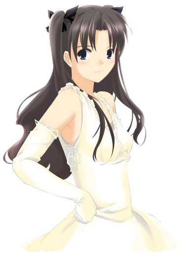 tohsaka rin (fate and 1 more) drawn by fujitsuki