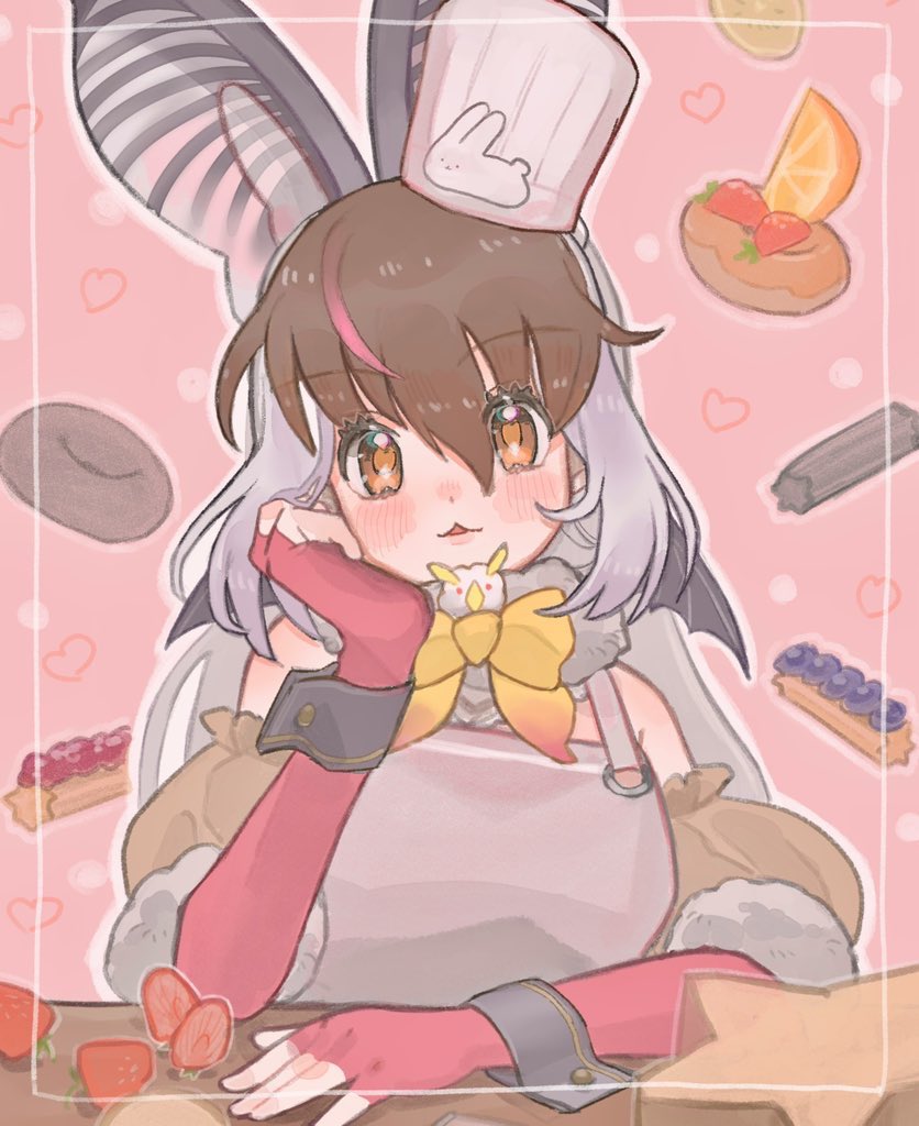brown long-eared bat (kemono friends and 1 more) drawn by shimazoenohibi