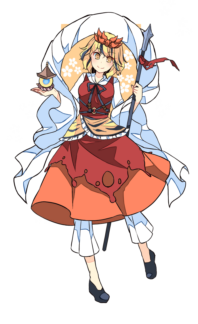 toramaru shou (touhou) drawn by haya_taro_pochi