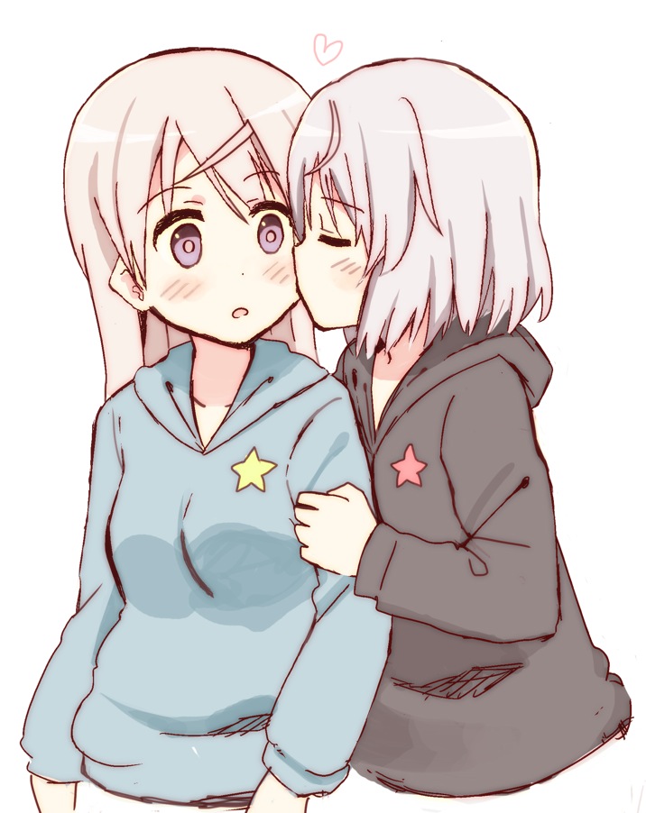 sanya v. litvyak and eila ilmatar juutilainen (world witches series and 1 more) drawn by glastonbury1966