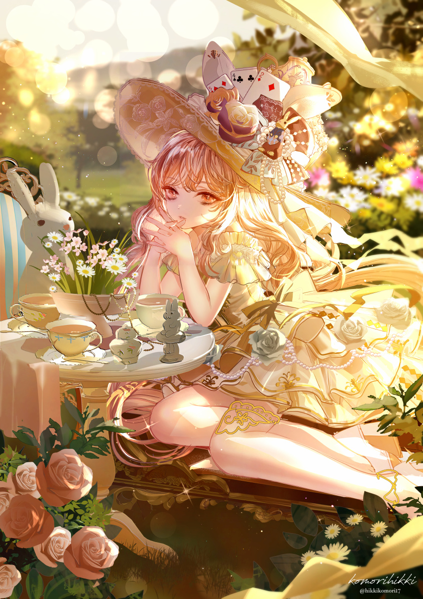 alice (alice's adventures in wonderland) drawn by komorihikki