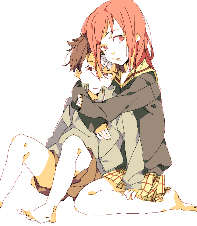 samejima mamimi and nandaba naota (flcl) drawn by jaguchi_(bbbing)