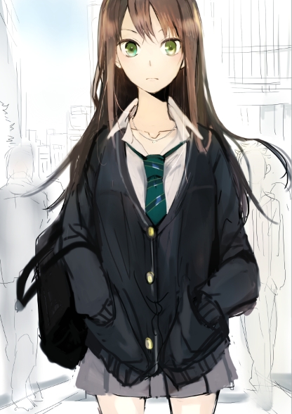 shibuya rin (idolmaster and 1 more) drawn by chia