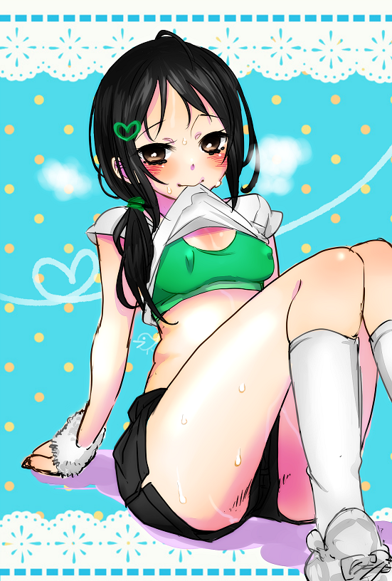 trainer and aoki kei (idolmaster and 1 more) drawn by kani-tsuntsun