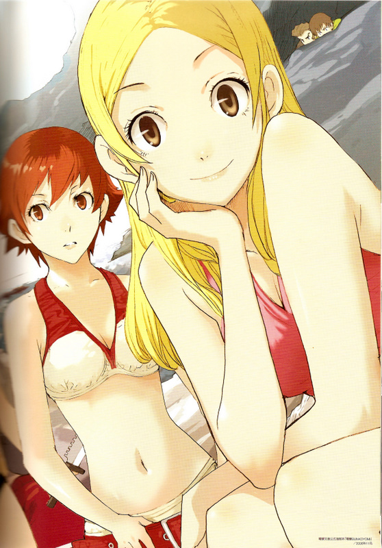 firo prochainezo, miria harvent, ennis, and isaac dian (baccano!) drawn by enami_katsumi