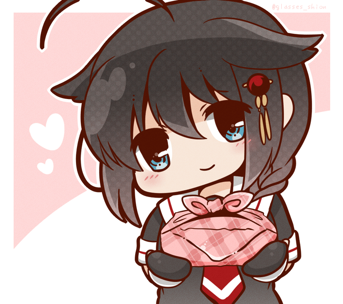 shigure and shigure kai ni (kantai collection) drawn by bloom2425