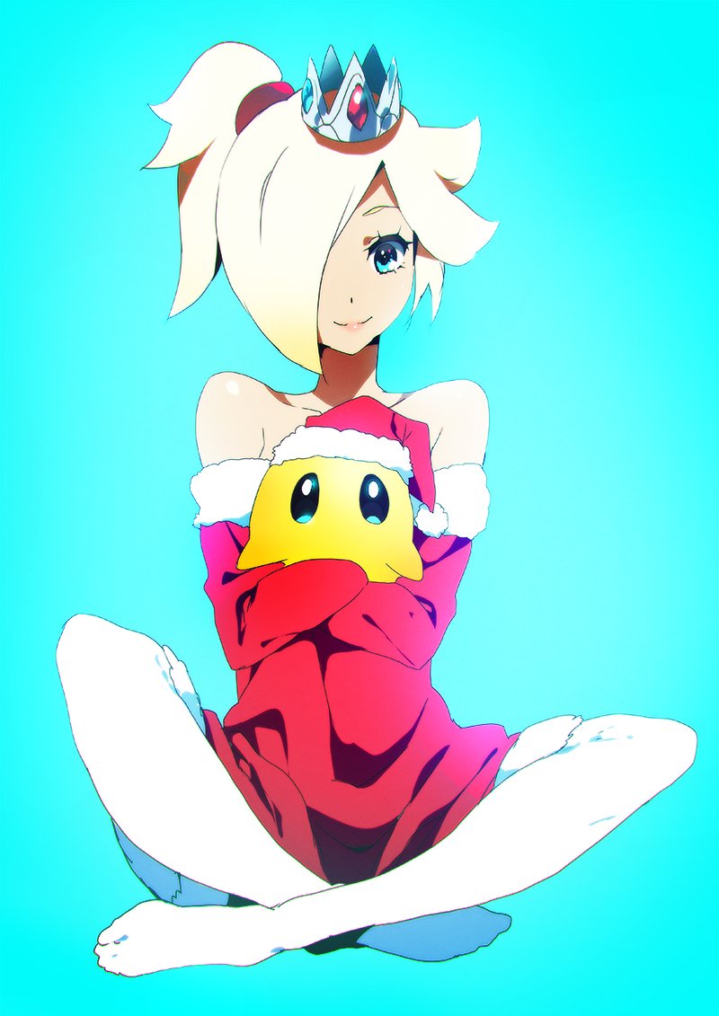rosalina and luma (mario and 1 more) drawn by tom_skender