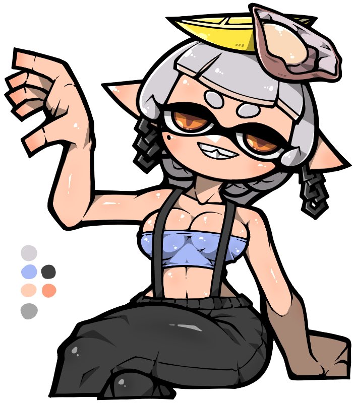 marie (splatoon and 1 more) drawn by name_omoitukan2