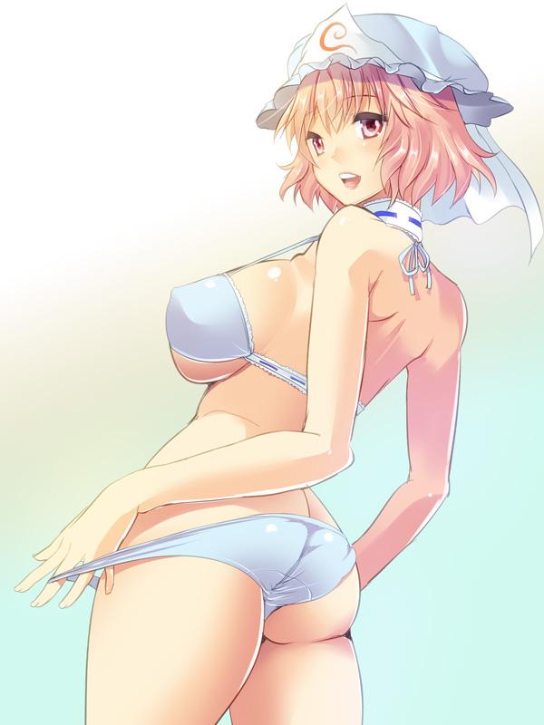 saigyouji yuyuko (touhou) drawn by maki_(seventh_heaven_maxion)