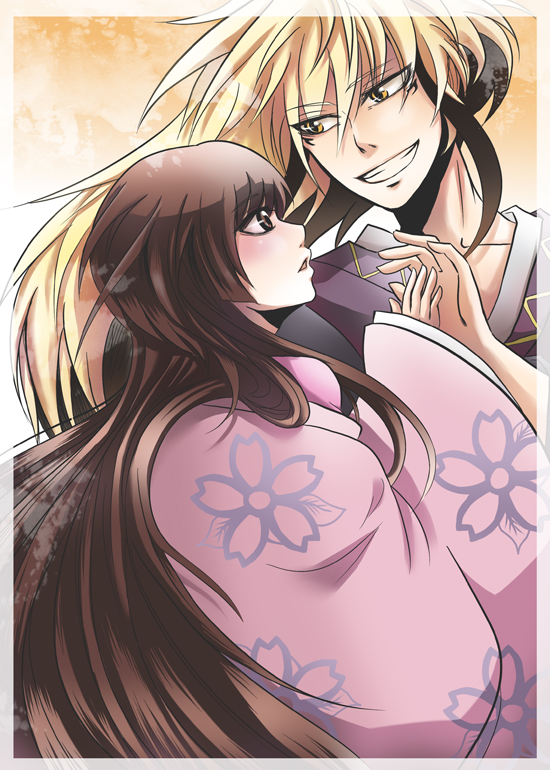 nura rihyon and youhime (nurarihyon no mago) drawn by fuin1208