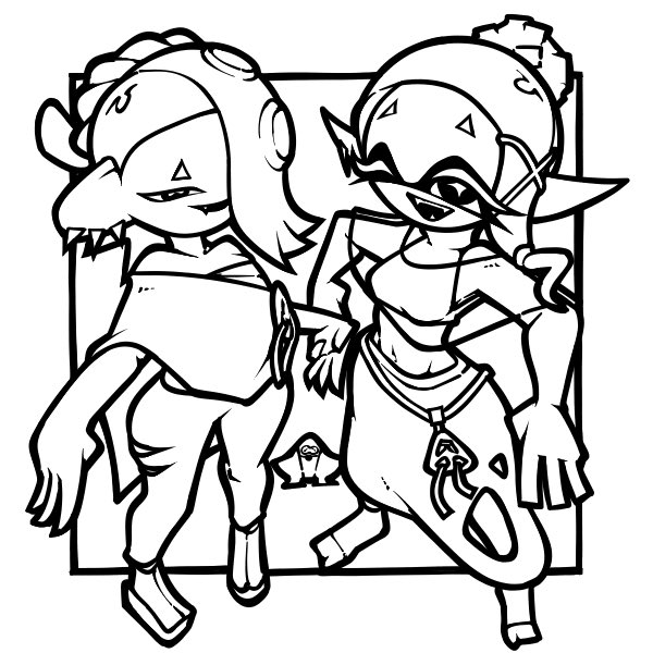 shiver, frye, and big man (splatoon and 1 more) drawn by name_omoitukan2