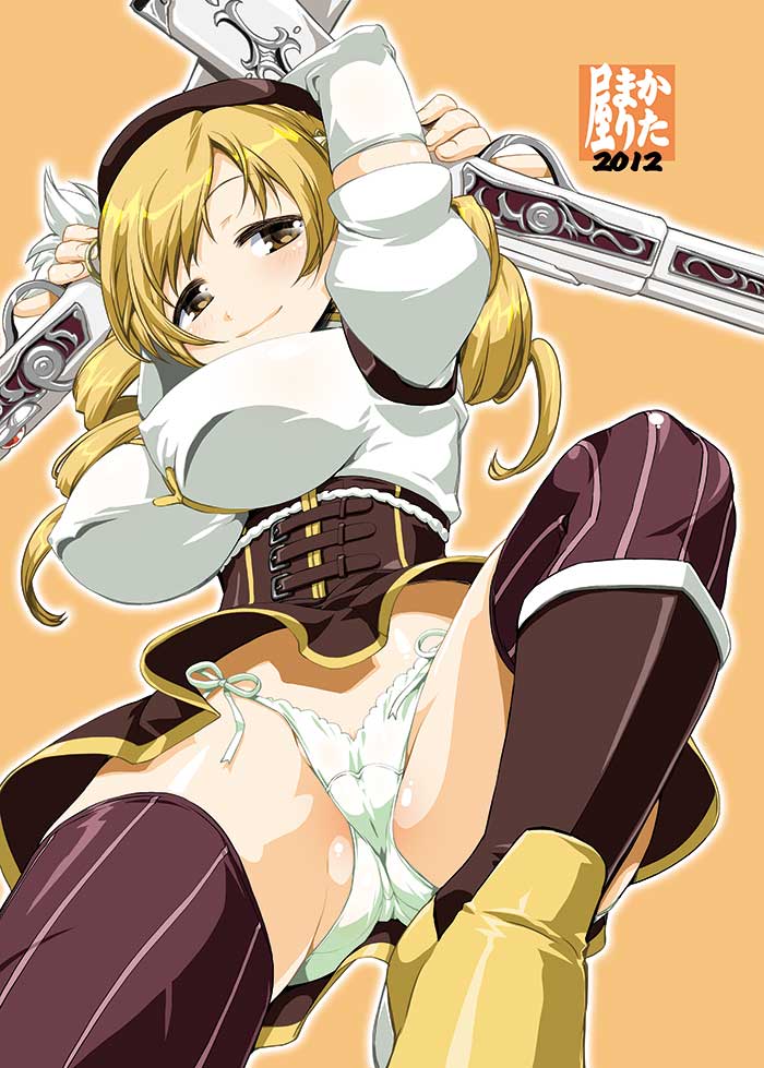 tomoe mami (mahou shoujo madoka magica) drawn by shinama