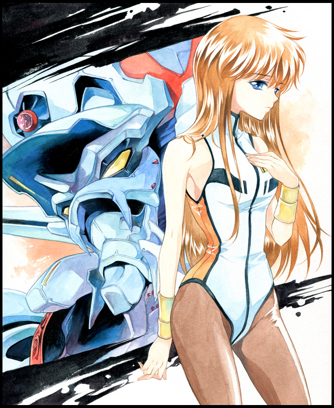 mia alice and dangaioh hyper combat unit (dangaiou) drawn by agahari