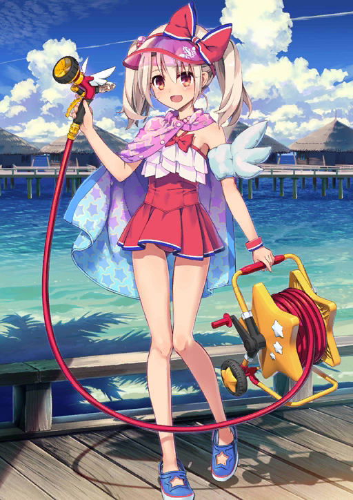 illyasviel von einzbern and magical ruby (fate and 1 more) drawn by hiroyama_hiroshi