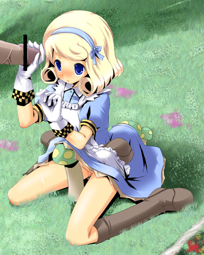 farmer and farmer 4 (sekaiju no meikyuu and 1 more) drawn by monchy_pom