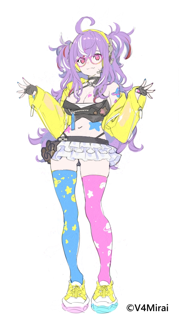 mono monet (v4mirai) drawn by enkyo_yuuichirou