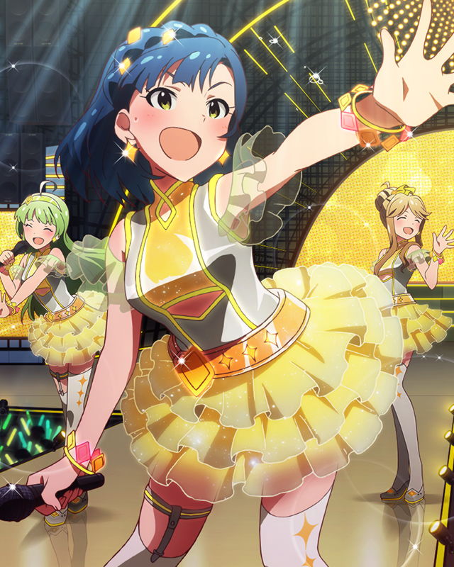 nanao yuriko, shimabara elena, and tenkubashi tomoka (idolmaster and 1 more)